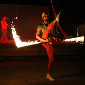 Fire dance