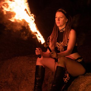 Fire dance