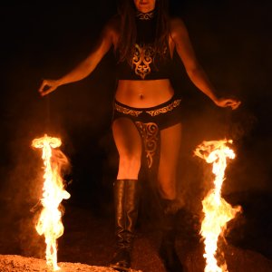 Fire dance
