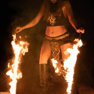 Fire dance